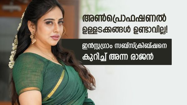 രണ്ട് വർഷം മുമ്പ് തുടങ്ങിയ യാത്ര; പ്രൊഫഷണൽ ഉള്ളടക്കം മാത്രമെന്ന് അന്ന! വ്യഭിചാരം മോഡേൺ രൂപത്തിലെന്ന് വിമർ‌ശനം!