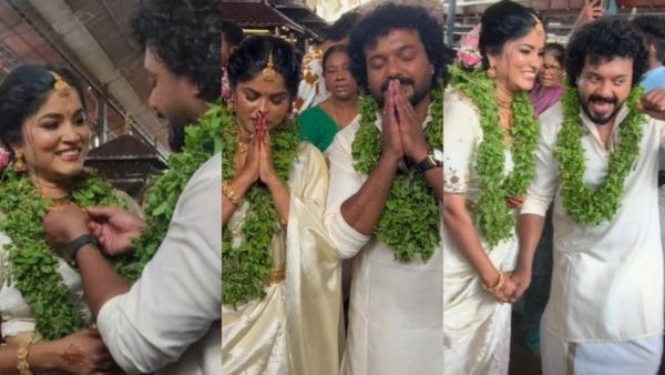 രണ്ട് വർഷത്തെ ലിവ് ഇൻ റിലേഷൻഷിപ്പ് സക്സസ്! ജിഷിൻ മോഹനും അമേയയും വിവാഹിതരായി! ഇതൊരു ഫോർമാലിറ്റി!