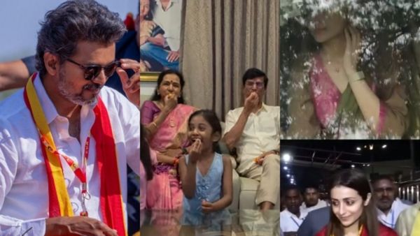 അയ്യ... ​​ഗില്ലി ഡാ...; കളിയാക്കിയവരും കയ്യടിക്കുന്നു, തമിഴ്നാട് വിജയിക്കൊപ്പം, ആശംസ അറിയിക്കാനെത്തി തൃഷ!