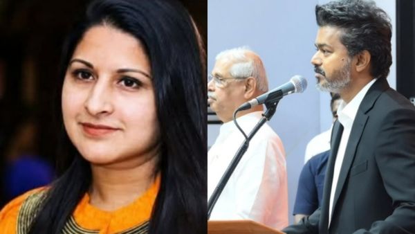 അൽപം വൈകിയെങ്കിലും ചടങ്ങിന് സാക്ഷ്യം വഹിക്കാൻ സം​ഗീതയും എത്തി; പേര് ഒന്നാണെന്ന് കരുതി വിജയിയുടെ ഭാര്യയാവില്ല!