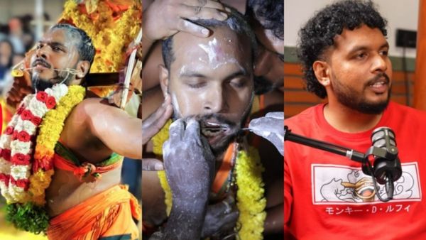 കവിളിലെ മാംസം പൊട്ടുന്ന ശബ്ദം കേൾക്കാം, എട്ട് മണിക്കൂർ വരെ ശൂലം വെയ്ക്കും, അത്തരക്കാർക്ക് വേ​ദനിക്കില്ല!