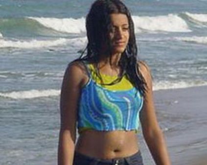 ~~சர்வம்~~.. த்ரிஷா நீச்சல் மயம்!