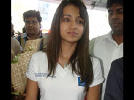 காங்கிரஸுக்கு திரிஷா பிரசாரம்?