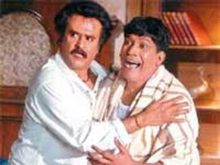 வடிவேலு காமெடி - ரஜினி சிரிப்பு!