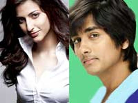 ஸ்ருதிஹாஸன்-நடிகர் சித்தார்த் காதல்?