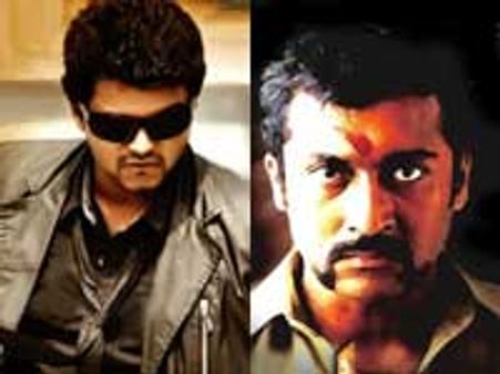 ஏப்ரல் 14ல் சுறா-சிங்கம் மோதல்!