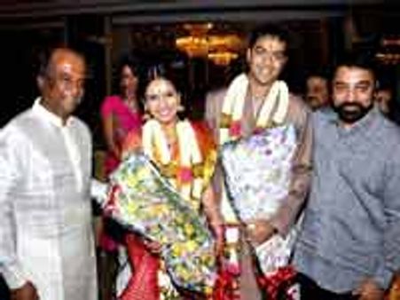 கமல்-கௌதமியைச் சந்தித்த ரஜினி-லதா!