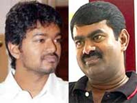 விஜய்யுடன் நாம் தமிழர் தலைவர் சீமான் சந்திப்பு