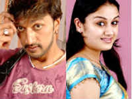 கன்னட நடிகர் சுதீப்பின் காதலில் விழுந்த சோனியா அகர்வால்!