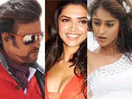 துவங்கியது ராணா: ரஜினியுடன் தீபிகா - இலியானா - தபு!!