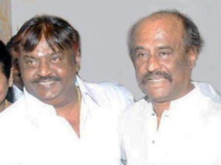 தேமுதிக தலைவர் விஜயகாந்த் ரஜினிகாந்தை சந்தித்து நலம் விசாரிப்பு