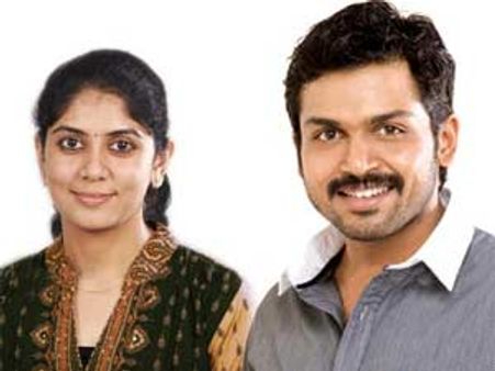 திருமணத்துக்கு மும்பையில் உடை வாங்கும் கார்த்தி