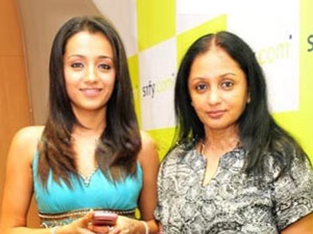 த்ரிஷாவும் அவங்கம்மாவும்!