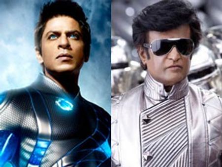 ரா ஒன்னை இந்தியாவின் பரபரப்புக்குரிய படமாக்கிய ரஜினி!!