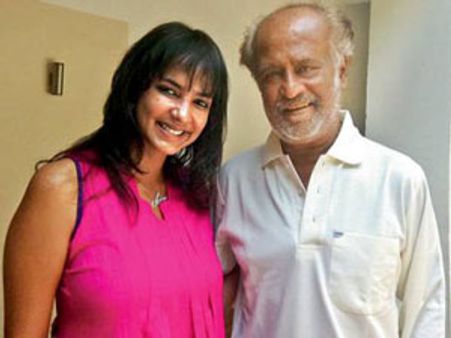 ரஜினியின் புதிய புகைப்படம்... மோகன் பாபு மகள் சந்தித்த போது எடுத்தது!