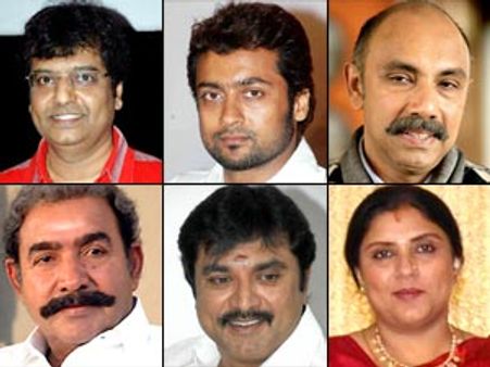 பத்திரிக்கையாளர்களை ஆபாசமாக பேசிய வழக்கு- சூர்யா, சரத், விஜயக்குமார், சத்யராஜுக்கு கோர்ட் சம்மன்