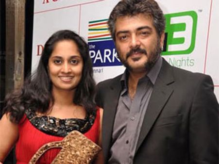 அஜீத் - ஷாலினி 12வது திருமண நாள் - திரையுலகினர் வாழ்த்து!