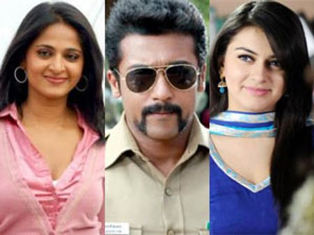 சிங்கம் 2: சூர்யாவுக்கு அனுஷ்கா - ஹன்ஸிகா ஜோடி!