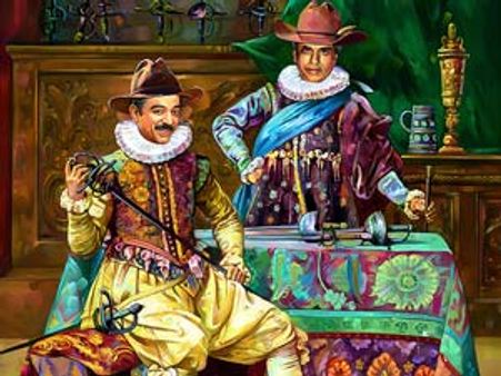 'இளவரசர் கமல்'... - ஓவியர் ஸ்ரீதர் தந்த பரிசு!