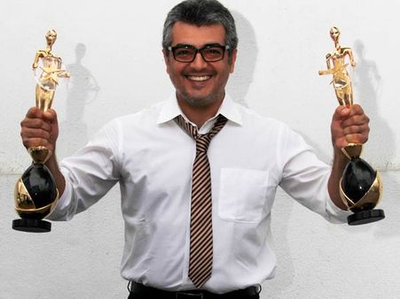 அஜீத்துக்கு சிறந்த வில்லன் - மக்கள் மனம் கவர்ந்த ஹீரோ விருதுகள்!