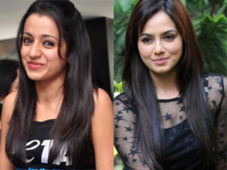 தென்னிந்திய நடிகைகளை குடிகாரர்கள் என்பதா? - சனாகானுக்கு த்ரிஷா கண்டனம்