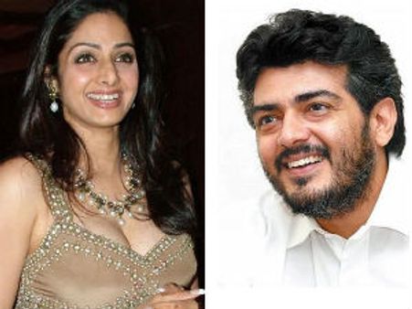 ஸ்ரீதேவி படத்தில் அஜீத்!