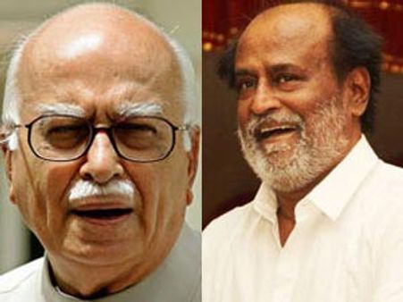 ரஜினியின் பஞ்ச் வசனங்கள் - அத்வானி பாராட்டு மழை!