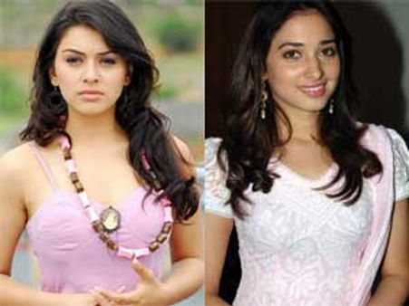 ஹன்ஸிகா Vs தமன்னா.. அக்கட பூமியில் ஒரு அக்கப்போர்!