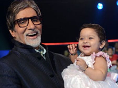 அமிதாப் கையில் இருக்கும் குழந்தை யார் தெரியுமா?