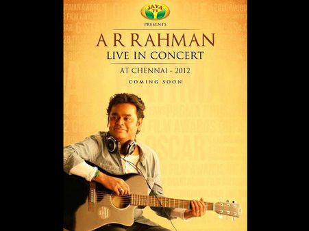 அடுத்து இசைப் புயலின் முறை... சென்னையை இசை மழையில் நனைக்க வருகிறார்!