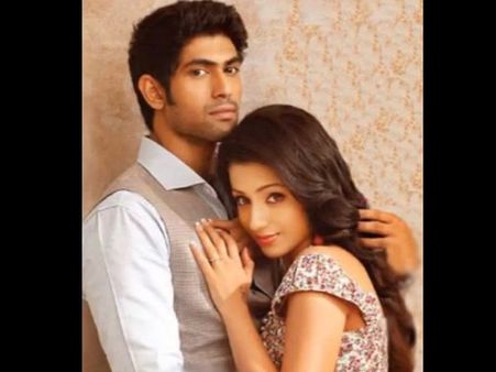 த்ரிஷாவின் தந்தை இறுதிச் சடங்கில் கலந்து கொண்ட ராணா!