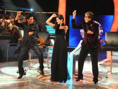 குரோர்பதியில் குத்தாட்டம் போட்ட ஷாருக், கத்ரீனா கைப்