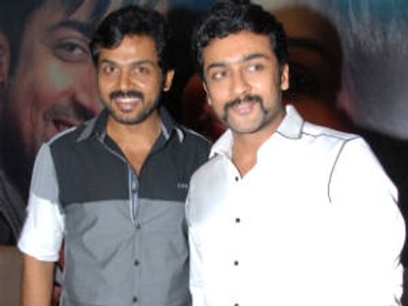 என்னைவிட சூர்யா தான் ஹேன்ட்சம்: கார்த்தி