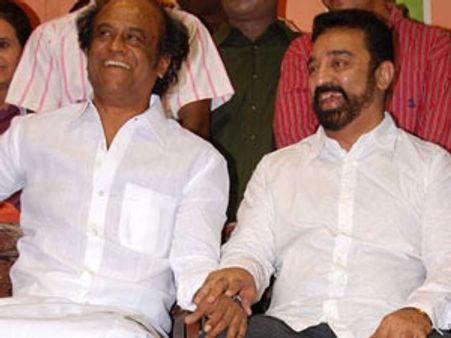 மீண்டும் ஒரே மேடையில் ரஜினி - கமல்!