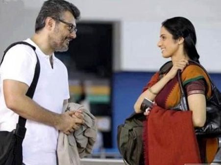 தமிழில் அதுவும் அஜீத் குமாருடன் நடிக்க ஆசை: ஸ்ரீதேவி