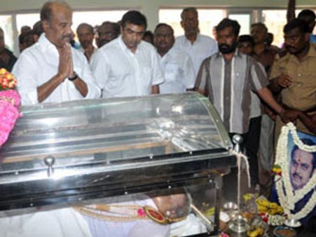 சிவந்தி ஆதித்தனுக்கு ரஜினி, இளையராஜா, அஜீத் அஞ்சலி!