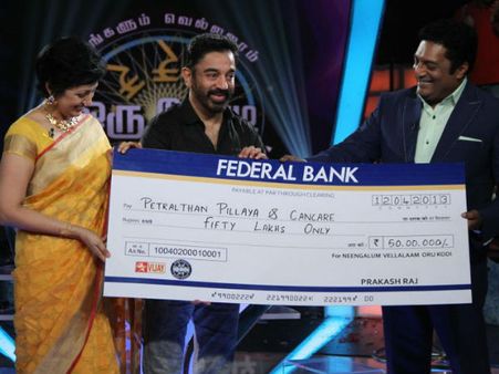 கலாச்சாரத்தை சீர்குலைக்கிறார்கள்: கமல், கவுதமி, பிரகாஷ்ராஜ், விஜய் டிவி மீது போலீசில் புகார்