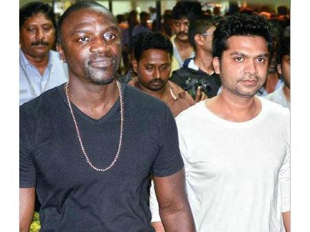 சிம்புவுக்காக சென்னை வந்த பிரபல 'ராப்' பாடகர் ஏகான்!