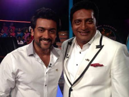 நீங்களும் வெல்லலாம் ஒரு கோடி நிகழ்ச்சியில் பங்கேற்ற 'சிங்கம்'