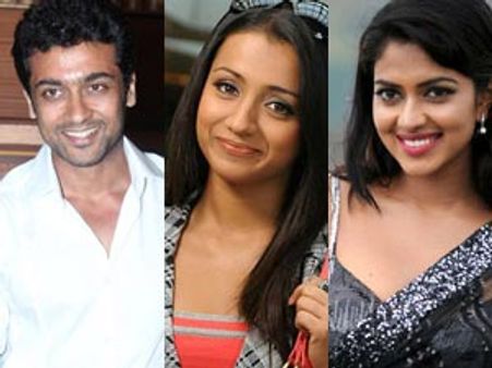 துருவ நட்சத்திரத்தில் சூர்யா ஜோடி த்ரிஷாவா... அமலாவா?