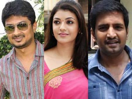 உதயநிதி ஜோடியாக காஜல் அகர்வால்.. வழக்கமான 'ஜோடி' சந்தானமும் உண்டு!