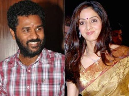 பிரபுதேவாவின் படத்தில் நடிக்கிறார் நடிகை ஸ்ரீதேவி?