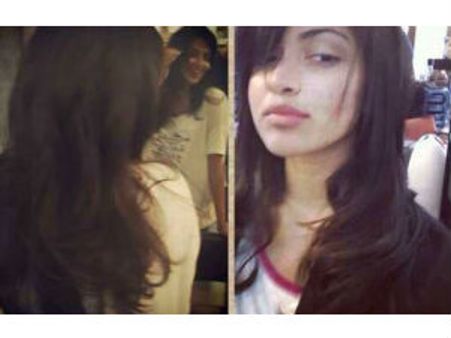 இது, மைனாப் பொண்ணோட புது ஹேர்ஸ்டைல்....