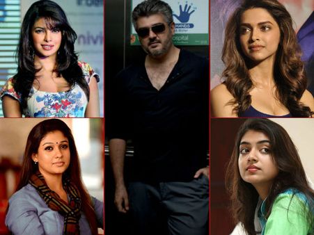 அஜீத் உடன் ஜோடி சேர ஆசைப்படும் பாலிவுட் நாயகிகள்