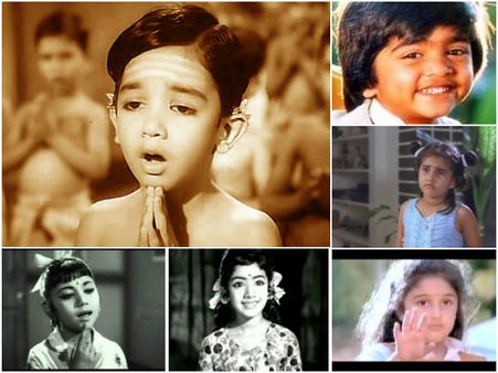 கோலிவுட்டை ஒரு கலக்கு கலக்கிய 'குட்டி' கமல், ஸ்ரீதேவி, ஷாலினி