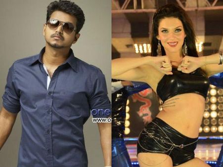 ஜில்லாவுக்காக இங்கிலாந்து மாடலுடன் சேர்ந்து குத்தாட்டம் போடும் விஜய்