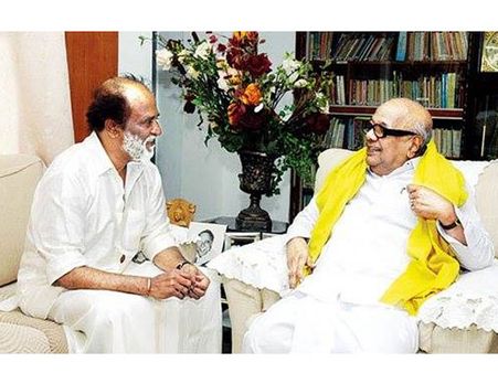 சூப்பர் ஸ்டார் ரஜினிகாந்துக்கு வாழ்த்துகள் சொன்னேன்! - கருணாநிதி