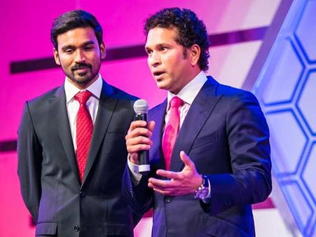 சச்சினுக்காக இன்னுமொரு பாட்டை அர்ப்பணித்த தனுஷ்!