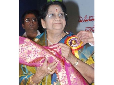 பழம்பெரும் நடிகை அஞ்சலி தேவி காலமானார்