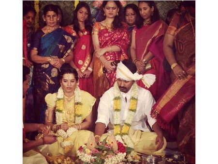 கோவை பெண்ணை மணந்தார் 'கழுகு' கிருஷ்ணா